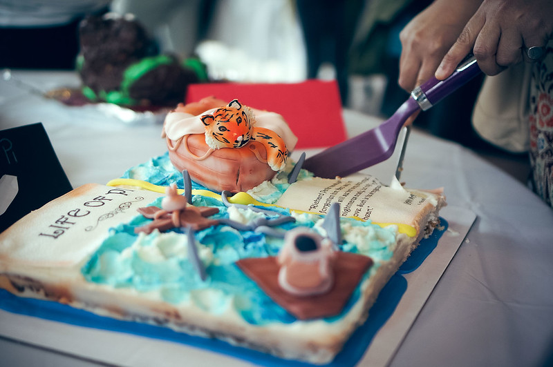 edible book cake