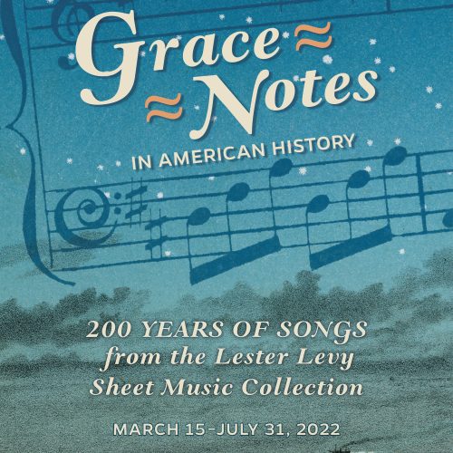 exhibition poster for grace notes in American history