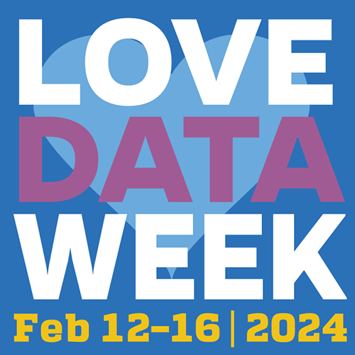 JHU Love Data Week logo