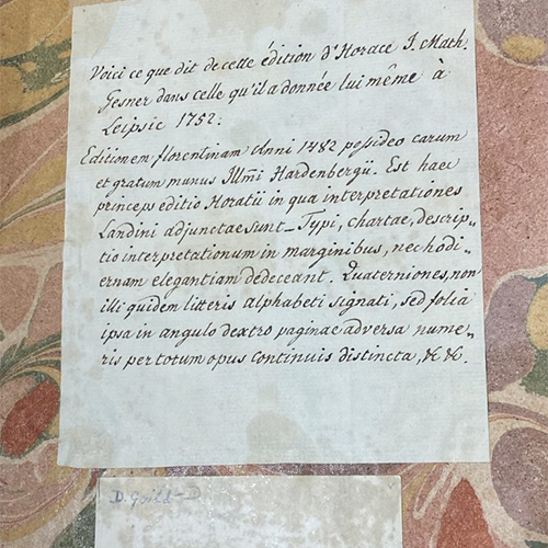 handwritten Latin text